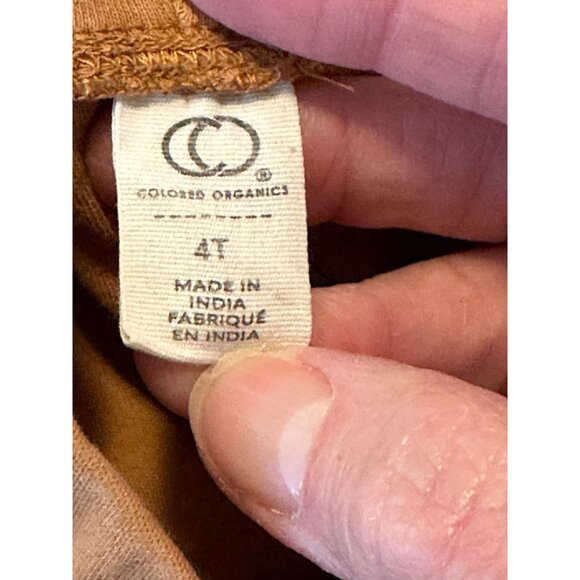 Colored Organics unisex 4T organic cotton ginger Madison long sleeved pullover s - Picture 10 of 16